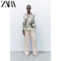 ZARA 자라 여성 패턴 셔츠 8314 192