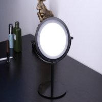 360도 회전 LED 양면 확대 거울 화장대 미러 드레스룸