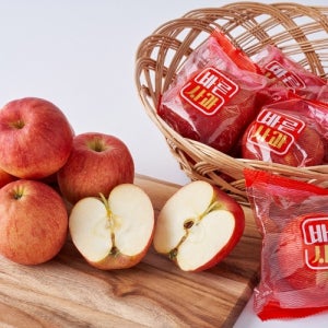 착한식탁 바른 가정용 세척사과 실중량 2.5kg 꼬마소과