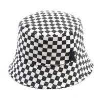 Side Thunder Border Check Bucket Hat 버킷햇