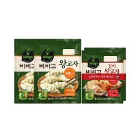 CJ제일제당 비비고 김치왕교자 420g x2 + 왕교자1.05kg x2