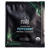 Rishi Tea Peppermint Herbal Tea 미국 리쉬티 페퍼민트 허브차 티백 논카페인 105g 100개입