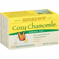 Bigelow 비글로우 코지 카모마일 20 티백 6팩 허브티 Cozy Chamomile Herbal Tea Bags Count Box 1개