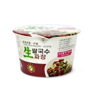 쌀국수짜장 쌀로만든국수 컵짜장면 쌀생면 쌀자장면 글루텐프리 라면