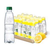 씨그램 (본사직영) 씨그램 라벨프리 레몬 350ml PET 24입