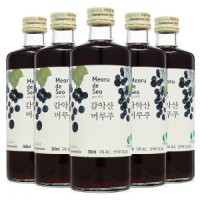 산머루농원영농조합 산머루 농원 감악산 머루주 12도 360ml x5병