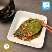 경남 창원 된장 콩잎 장아찌 300g 장원식품 국내산