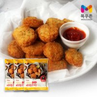 목우촌 목우촌 에어프라이어 프라임 한입 돈까스 500g x3