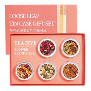 꽃허브차 차선물세트 5종