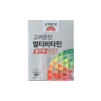 고려은단 고려은단 종합비타민 올인원 이지 780mg 120정 /mj