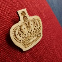 Wood brooch-crown, 엔아이템