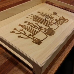 자작Plywood tray , 엔아이템