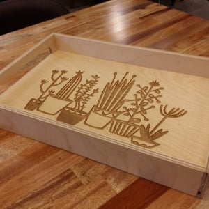 자작 Plywood tray-mini, 엔아이템