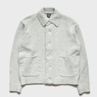 [언어펙티드] BOUCLE SHIRT CARDIGAN / LIGHT GREY