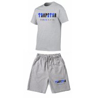 UNKNOWN 2022 New TRAPSTAR Tracksuit 세트 남성 T Shirt Shorts 세트s Summ