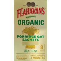 FLAHAVANS 플라하반 유기농 포리지 오트밀 35g X 8개입 개별포장