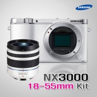 삼성전자 정품 NX3000+18-55mm 줌렌즈 포함 새제품 k  블랙  바디+ 18-55mm 세트