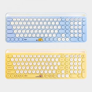 퓨전에프앤씨 카카오프렌즈 KFK100R 라이언 무선 키보드