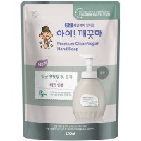 아이깨끗해 프리미엄 클린 비건 폼 핸드솝 무향 400ml(리필)