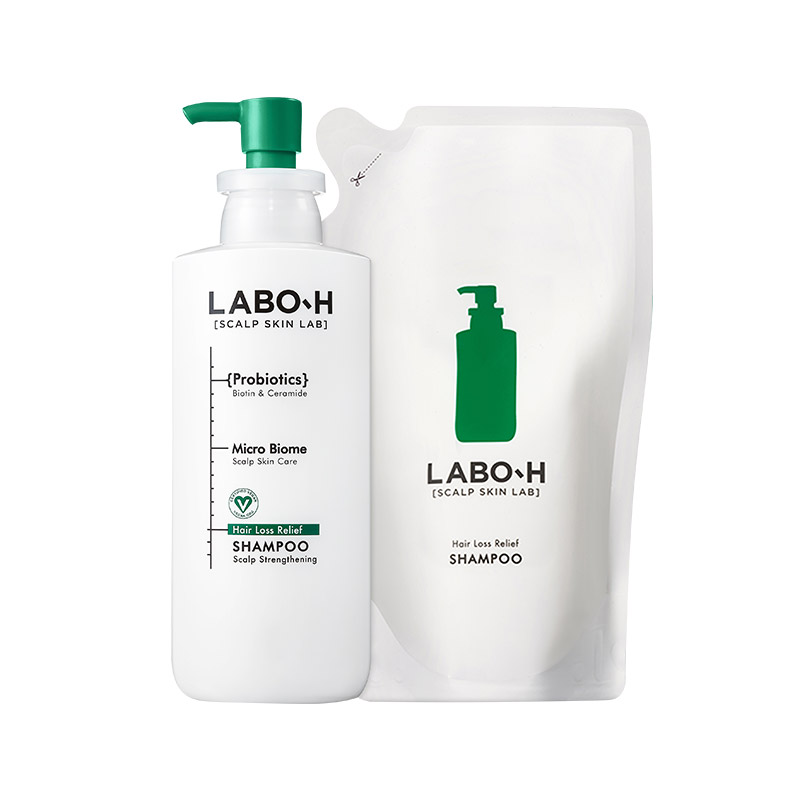 <b>라보에이치 프로바이오틱스</b> 샴푸 400ml + 400ml(리필)