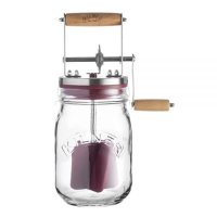 Kilner 킬너 디스펜서 유리병 0025 352 버터 수동 제조기 유리 투명