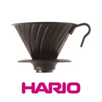 하리오 V60 메탈 드리퍼 매트블랙 1-4인용 일본