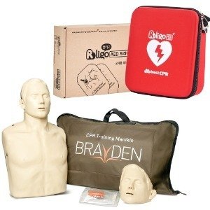 교육용마네킹 CPR 연습용 AED포함 심폐소생술교육