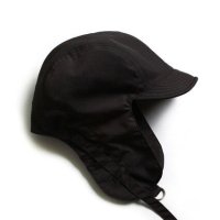 [unisex]S/S SATIN TROOPER HAT BLACK