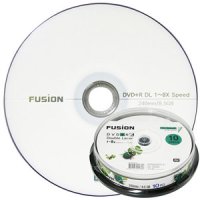 퓨전에프앤씨 8배속 8.5GB DVD+R DL 10 케이크 공CD/공DVD