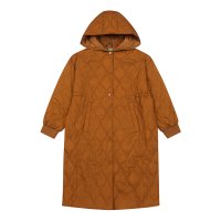 베네통 Wave quilting hood long jumper 25WUDN00T37D