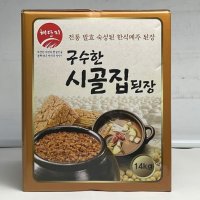 해단지 시골집된장 찌개된장 14kg