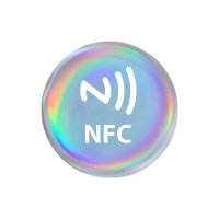 RFID스티커 태그 아파트출입카드 NFC 스티커 안티 메탈 Ntag213 에폭시 Lable RFID 모든 폰용