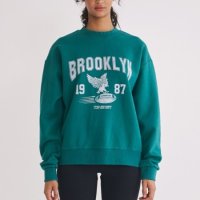 리굿스 Brooklyn Sweatshirt Green 브루클린 맨투맨 그린 Open 10프로