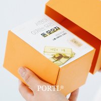 뽀르띠 순금 24K 생일 선물 메세지 골드바 11.25g