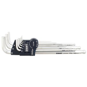 [에이트] 볼렌치 세트(롱) TLS-9N (1.5~10mm, 9개/SET)