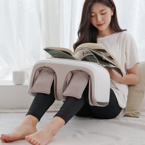 [오아]듀얼 무릎 마사지기 V2 무선 온열 마사지 찜질 안마기 종아리 다리 마사지기