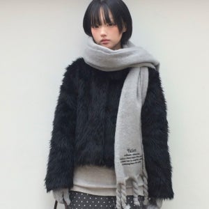 [팔렛] 오버사이즈 스토리 로고 머플러 - 8 Color FA2404TC01