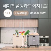 HEYS 2개구성 헤이즈 쇼핑카트 폴딩카트 EASY