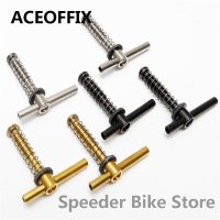 Aceoffix-3 색 24g 1 쌍 BMX 자전거 프레임 퀵 릴리스 브롬톤 바이크 티 힌지 레버용