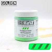 골든/골덴 SoFlat 무광 매트 아크릴물감 118ml 낱색 Fluorescent Green/6795