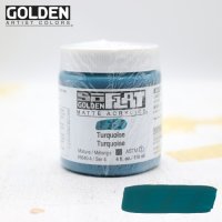 골든/골덴 SoFlat 무광 매트 아크릴물감 118ml 낱색 Turquoise/6640