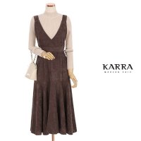 카라 KARRA 코듀로이브이넥뒷밴딩원피스 KL2WOP025Q