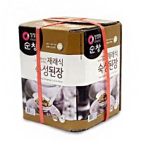 청정원 순창 재래식 숙성된장 14kg 대용향 된장