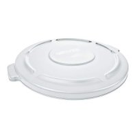 Rubbermaid Commercial BRUTE 튼튼한 원형 폐기물 FG263100WHT