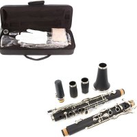 KESHUO CLARINET G 키 클라리넷 에보나이트 나무 니켈 도금 키 케이스 부품 학생 표준 클라리넷 세트