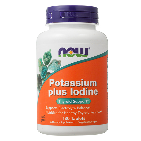 <b>Now Foods</b> 칼륨 플러스 <b>요오드</b> 타블렛  180정  1개