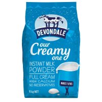 Devondale 데본데일 풀 크림 밀크 파우더 1kg 2개