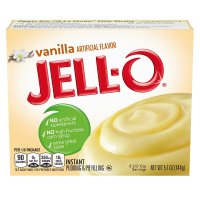 JELL-O Pudding Pie Filling 젤로 인스턴트 바닐라 푸딩 파이 필링 5 1oz 144g 6팩