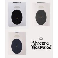 일본 비비안웨스트우드 ORB 로고 자수 플레인 스타킹 vivienne westwood L-LL