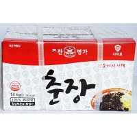 말깡 말통 업소용 대형 식당 식자재 중찬명가 사자표 춘장 14kg